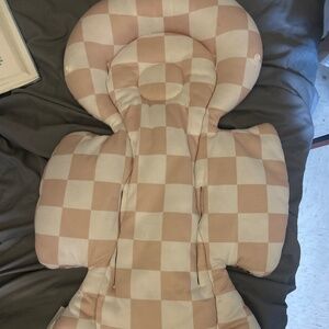 Reversible car seat plush